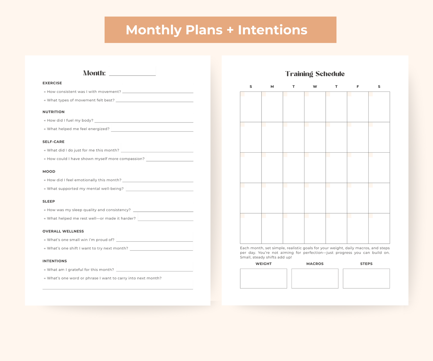 Wellness Planner for Busy Moms