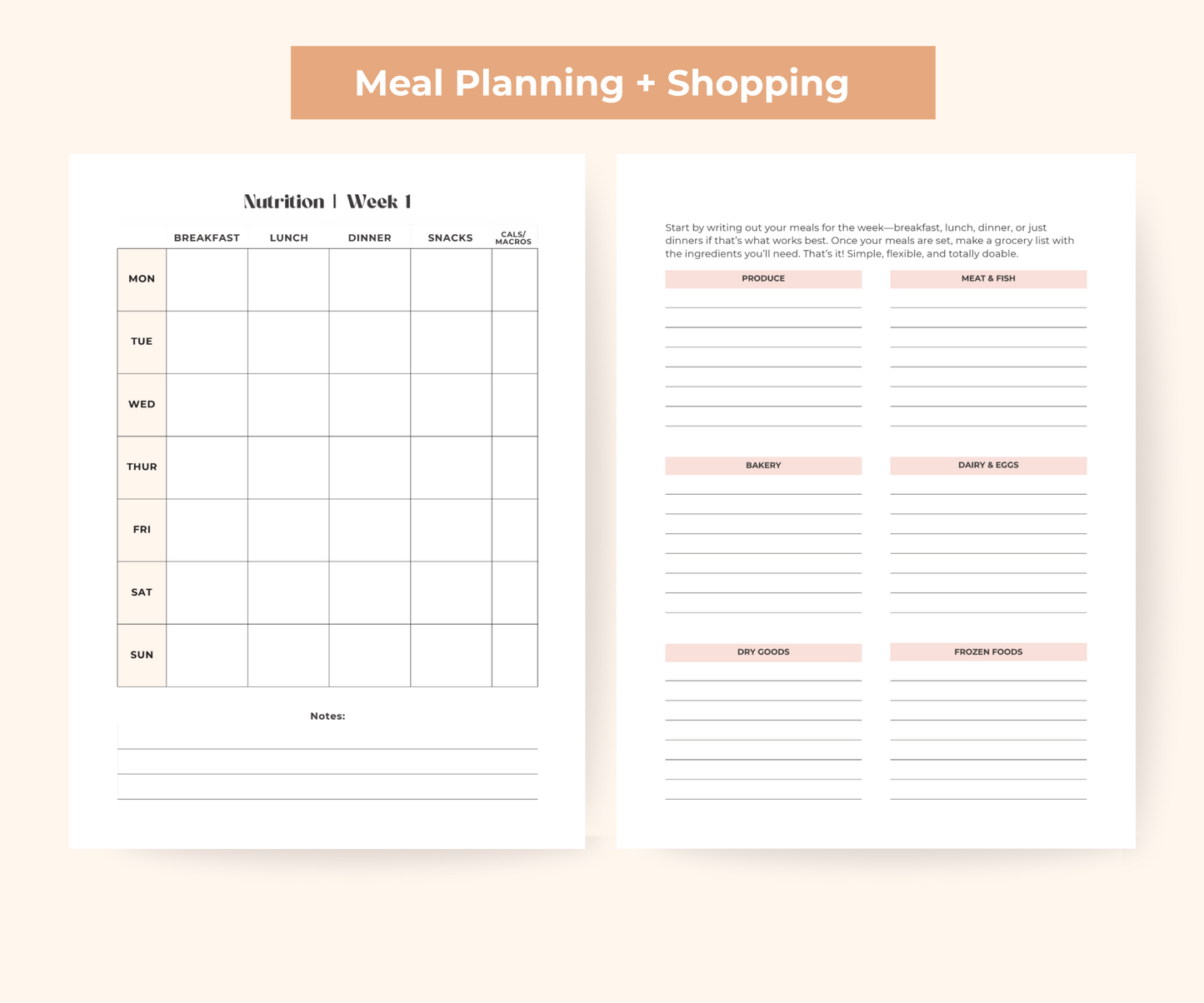 Wellness Planner for Busy Moms