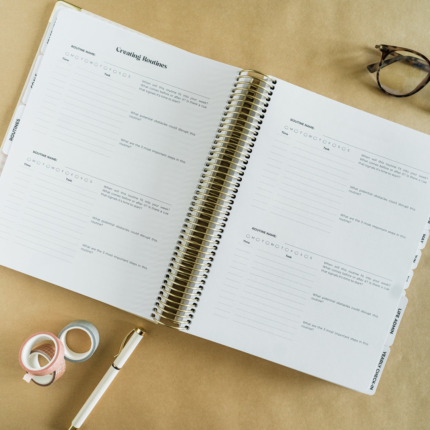 Aspen 2026, 12-Month Planner