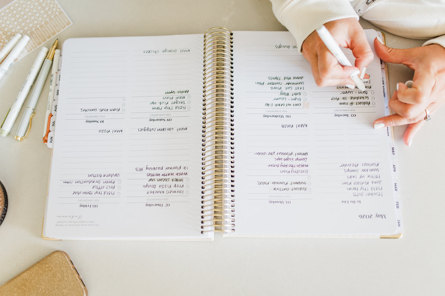 Aspen 2026, 12-Month Planner