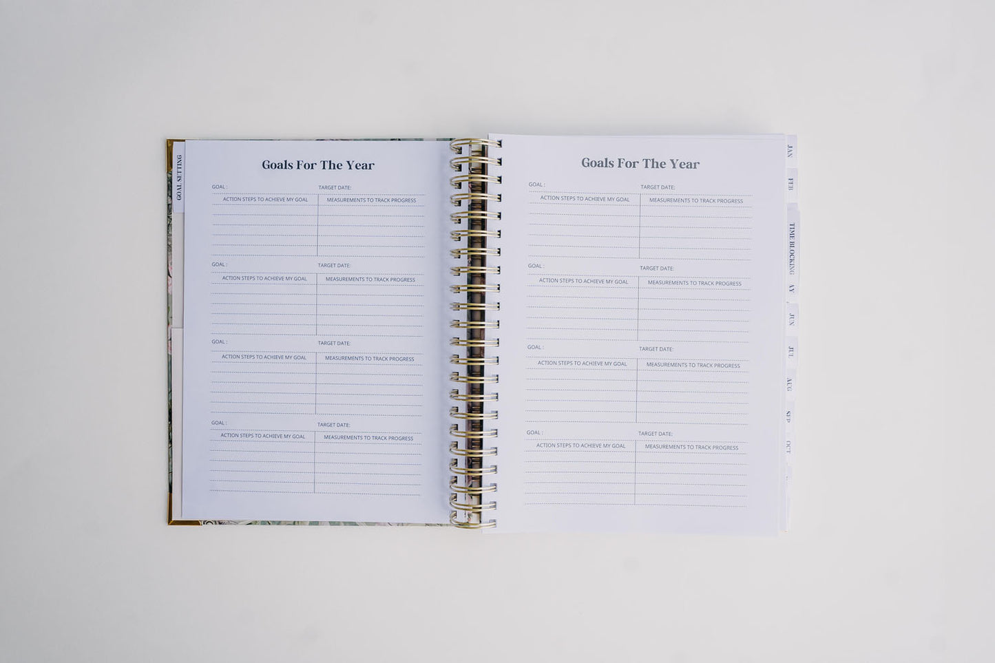 2024 Premium Sage Linen Planner