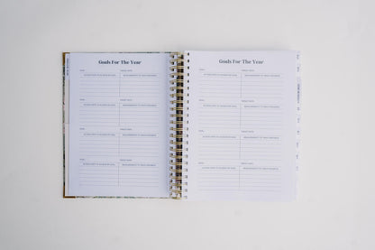 2024 Premium Sage Linen Planner