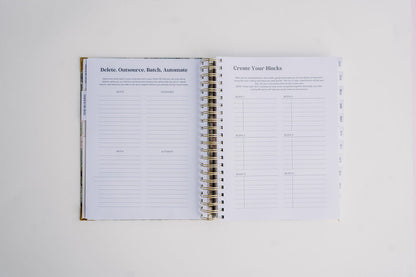 2024 Premium Sage Linen Planner