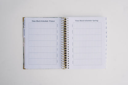 2024 Premium Sage Linen Planner