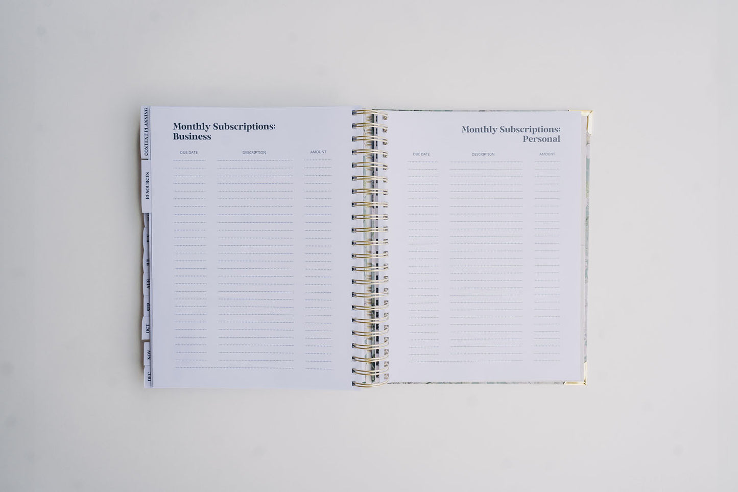 2024 Premium Sunset Views Planner