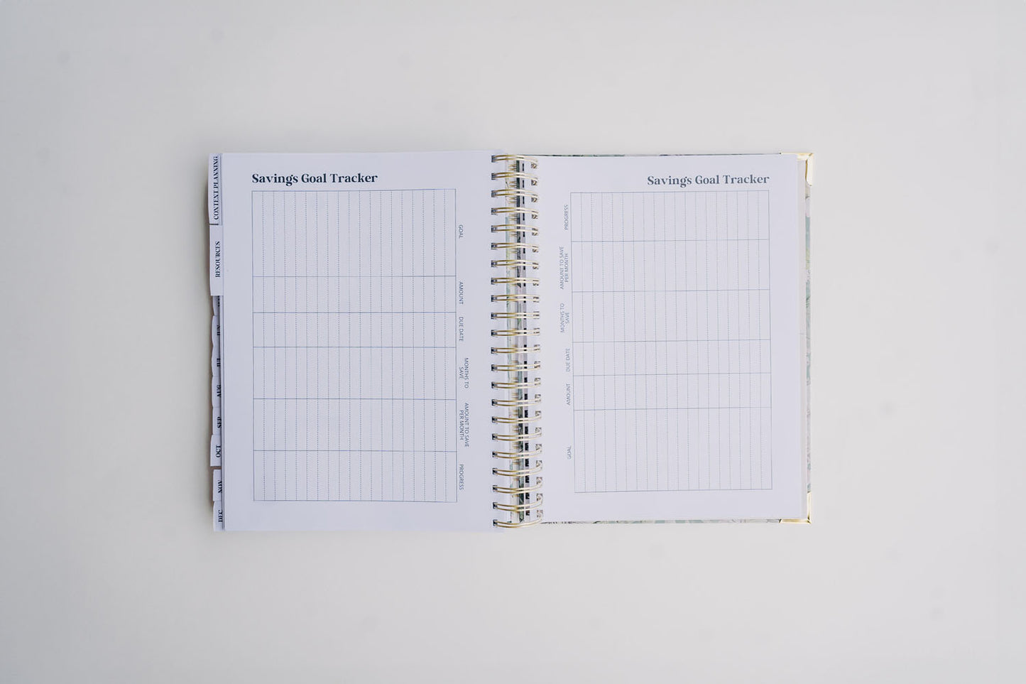 2024 Premium Sage Linen Planner