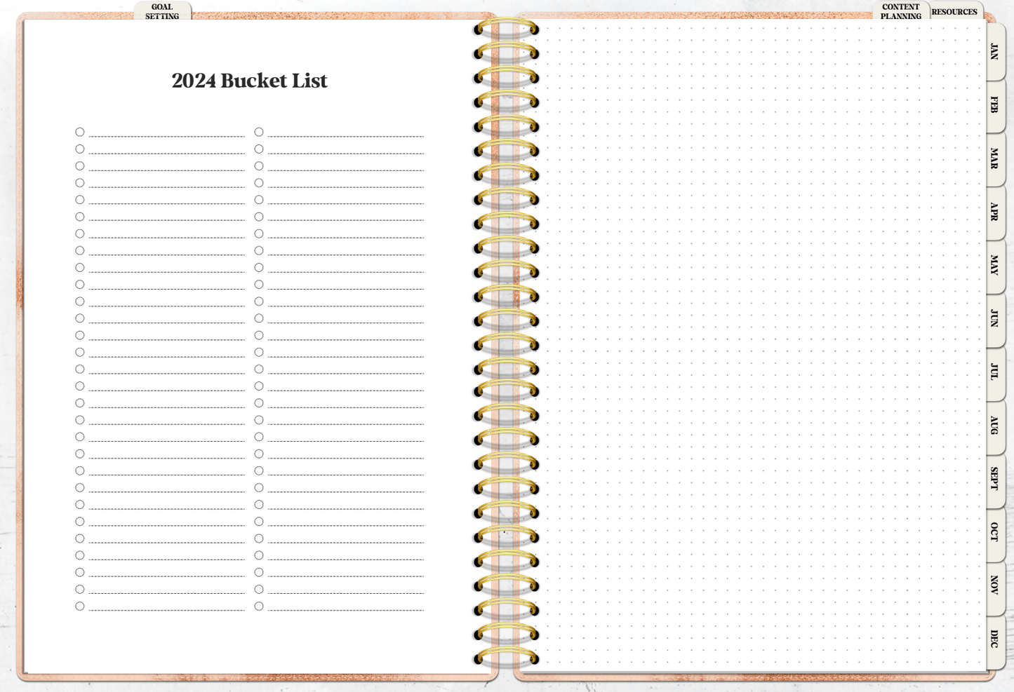 2024 Premium Digital Planner